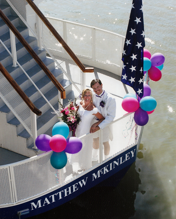 1993 0828 DJM DBM on boat